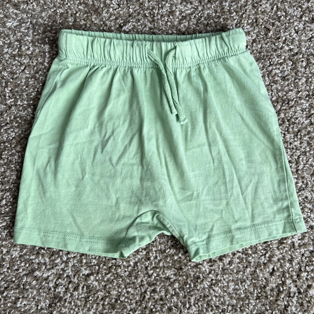 H&M Mint Green Organic Cotton Shorts